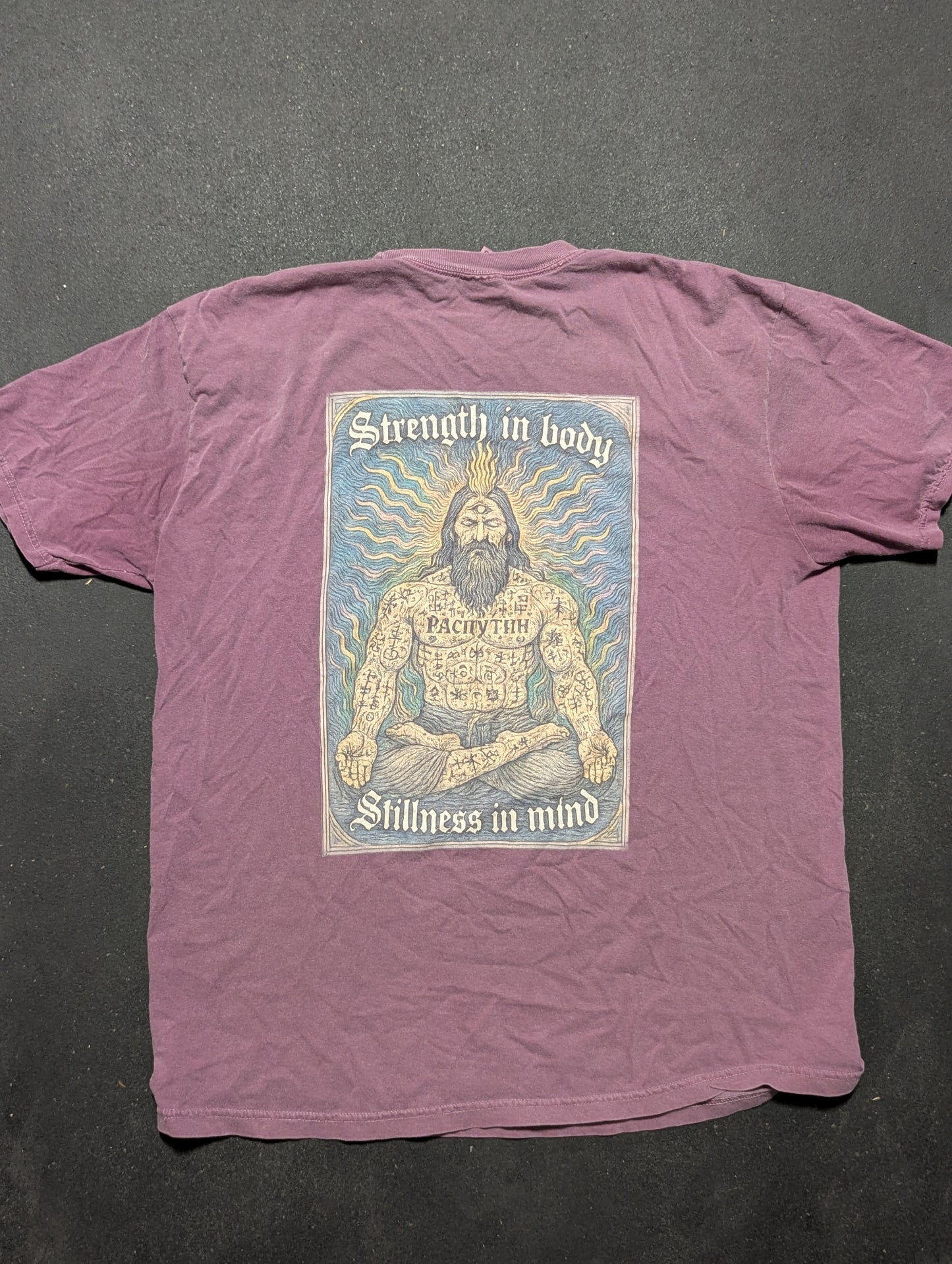 Strength in Body, Stillness in Mind - Rasputin Meditation Tee