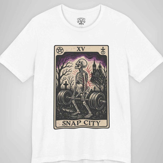 Snap City Tarot Deadlift Tee