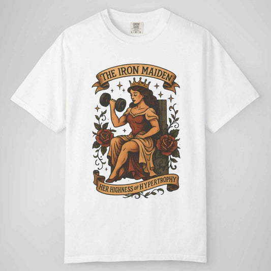 The Iron Maiden - Vintage Gym Princess T-Shirt for Women