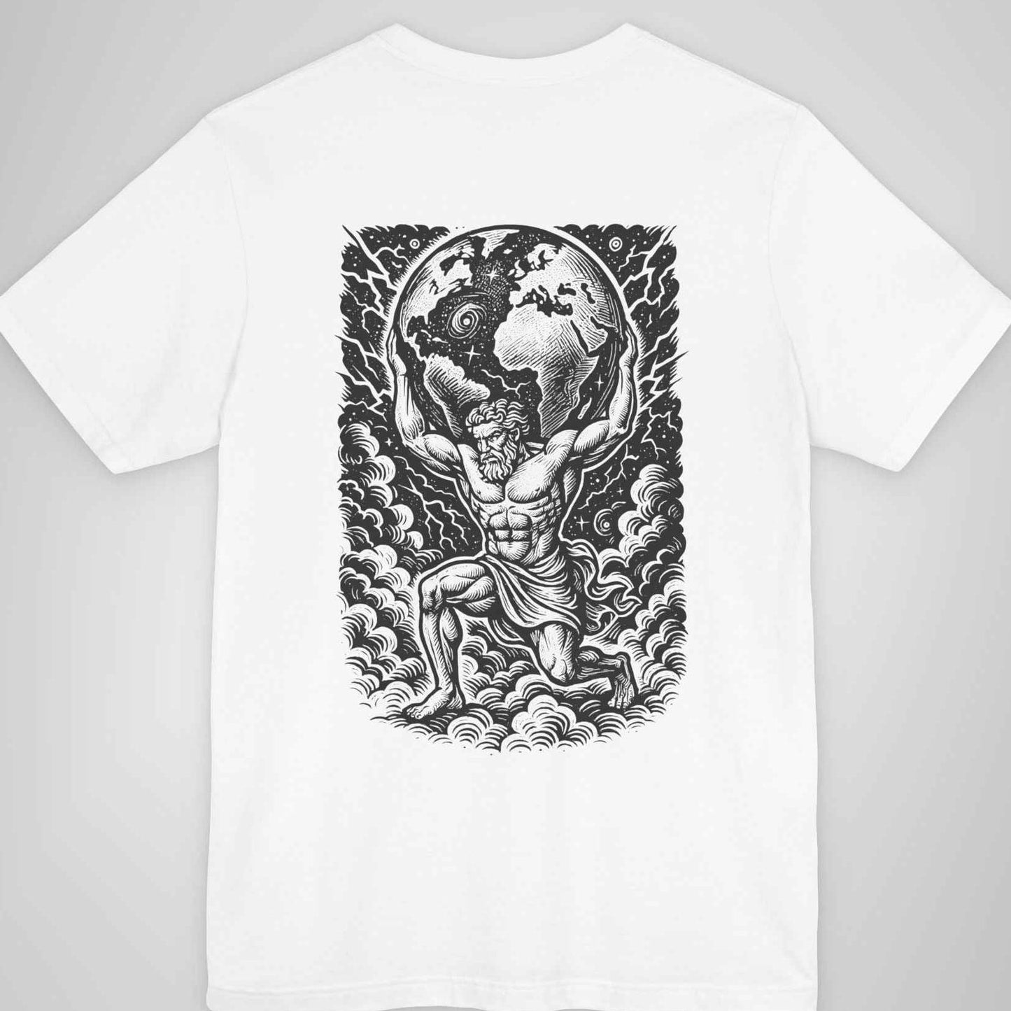 Atlas Shrugged - Mythic Strength Lineart Tee