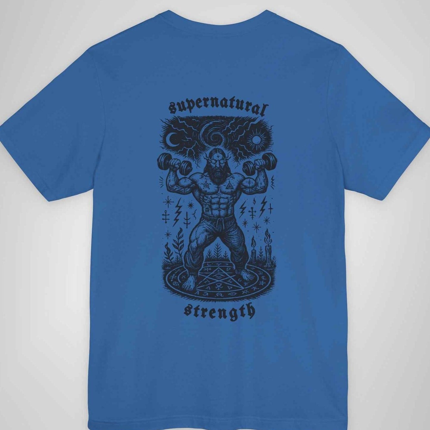 Rasputin's Wrath – Occult Line Art Workout Graphic Tee