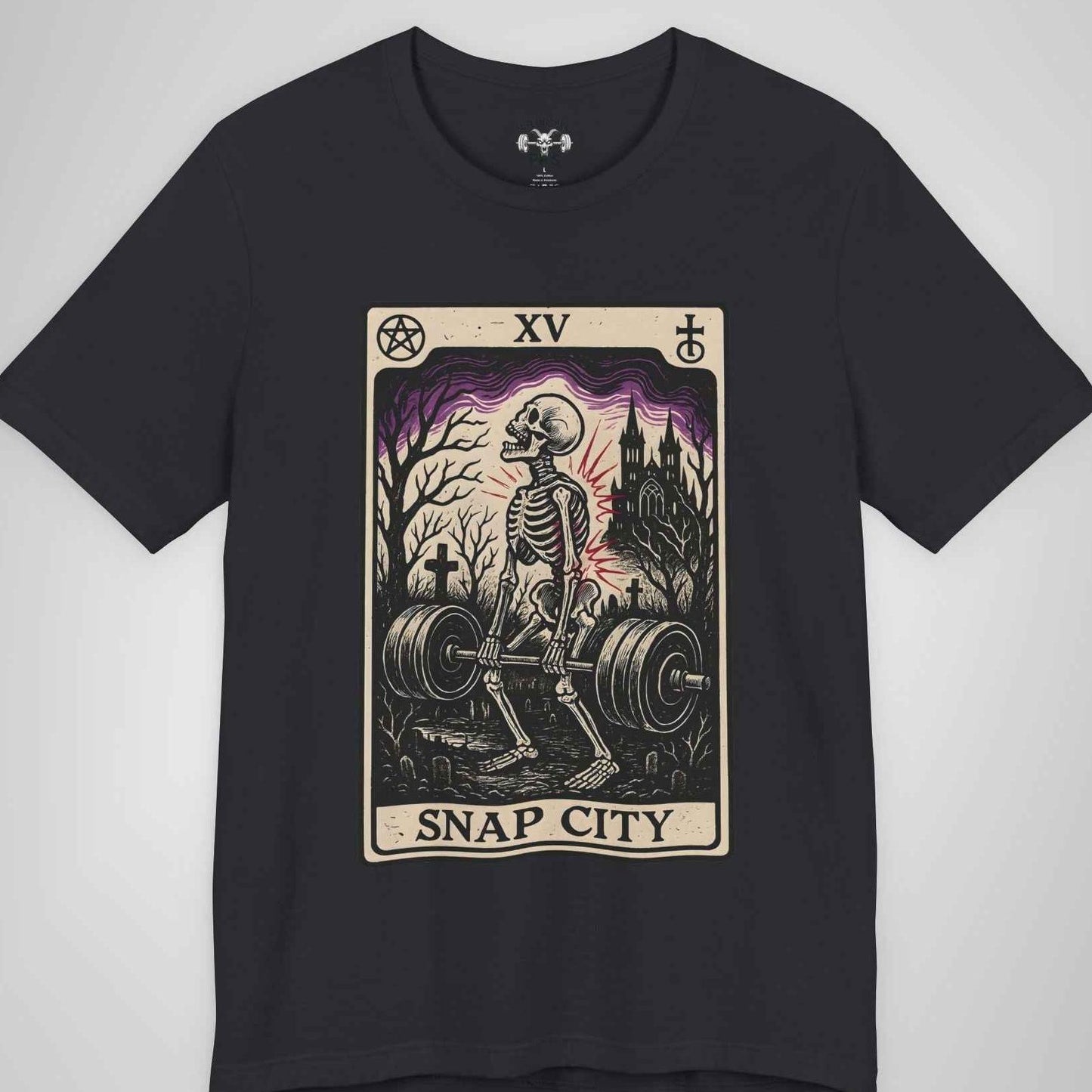 Snap City Tarot Deadlift Tee