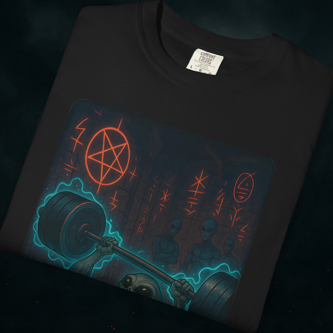 Alien Benchpress - Cryptid Collection