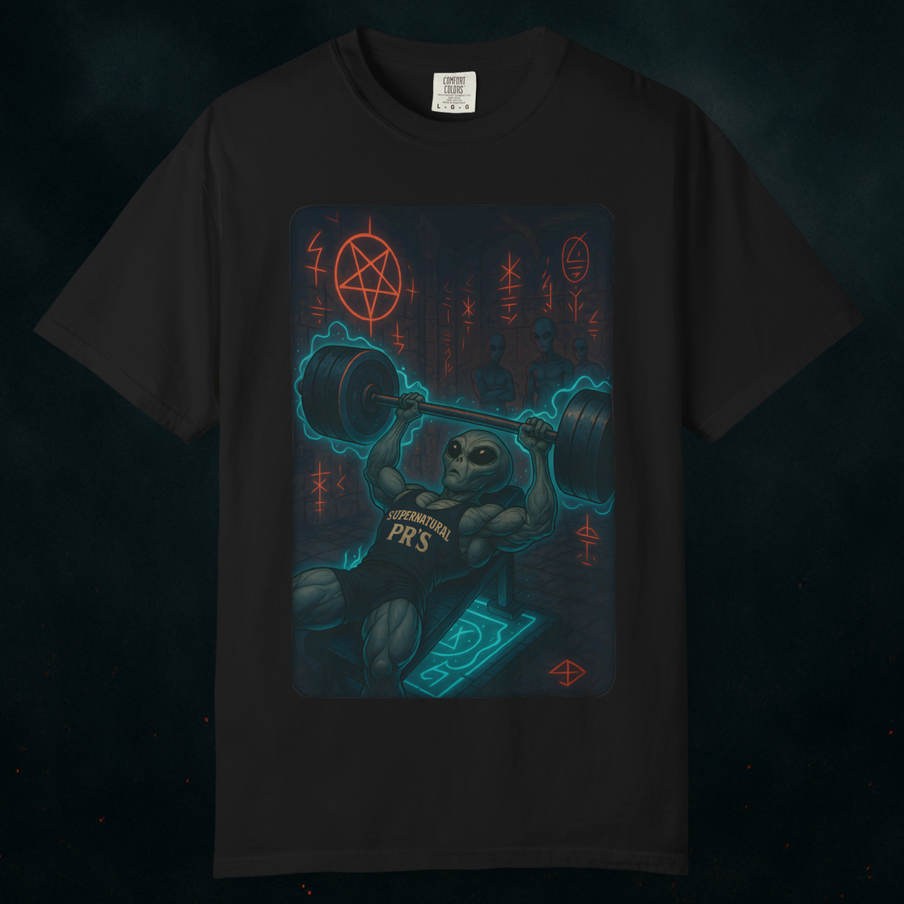 Alien Benchpress - Cryptid Collection