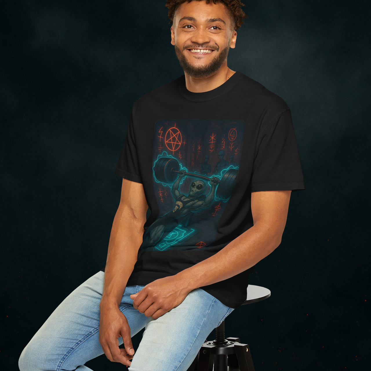 Alien Benchpress - Cryptid Collection