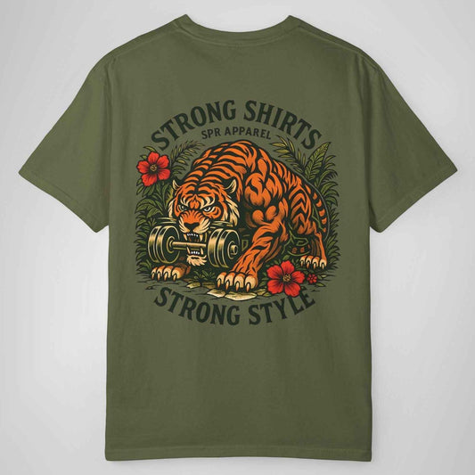Jungle Strength Tiger Tee - SPR Apparel