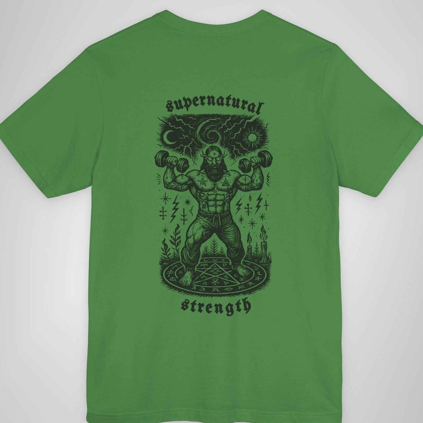 Rasputin's Wrath – Occult Line Art Workout Graphic Tee