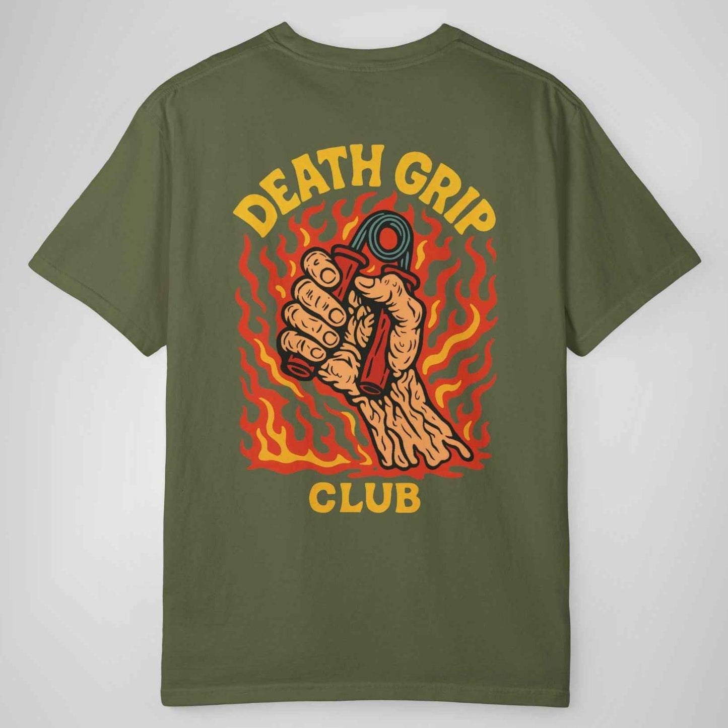 Death Grip Club Graphic Gym Tee