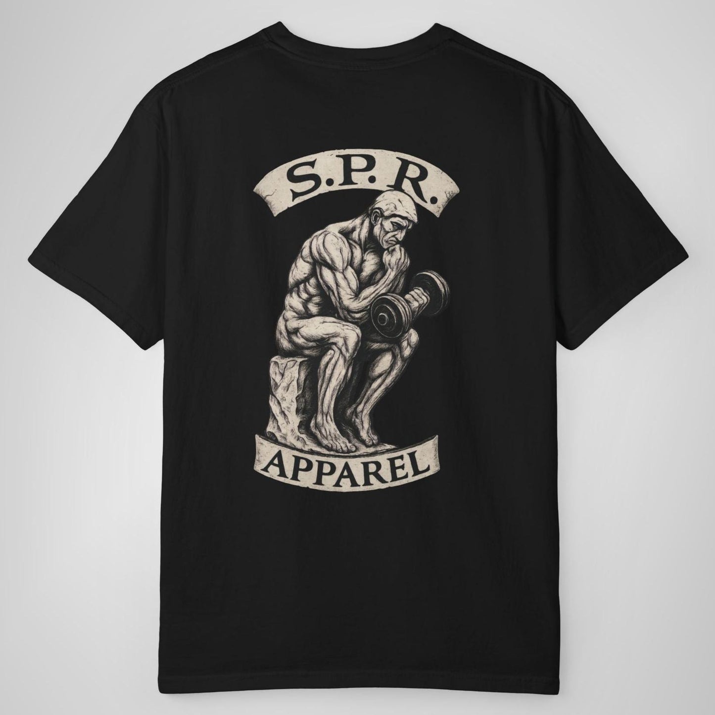 The Thinker Curl Tee