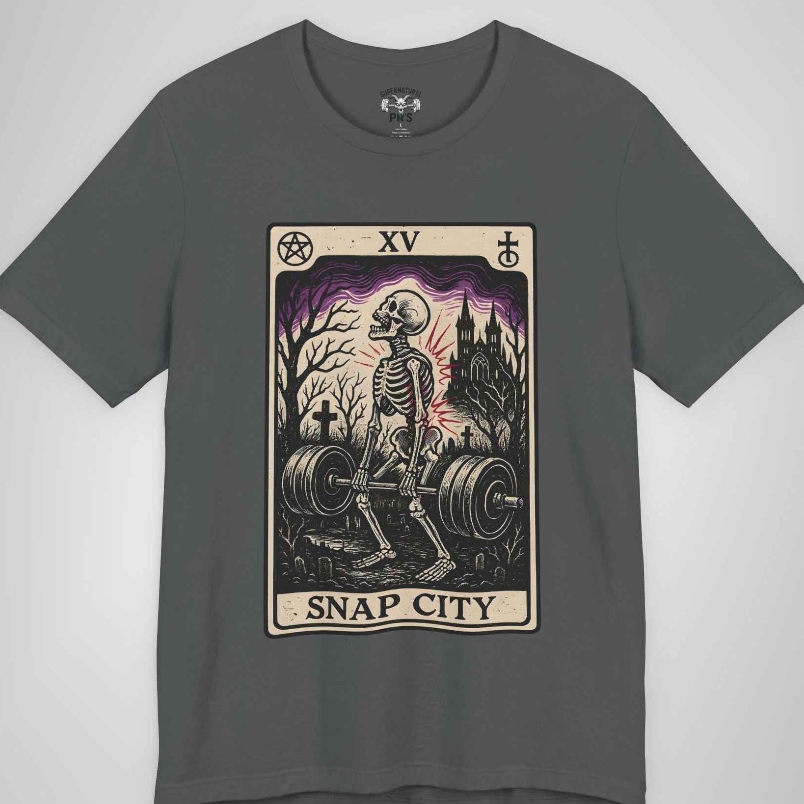 Snap City Tarot Deadlift Tee