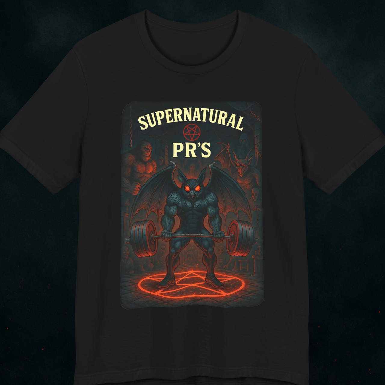 Mothman Barbell Curl - Cryptid Collection