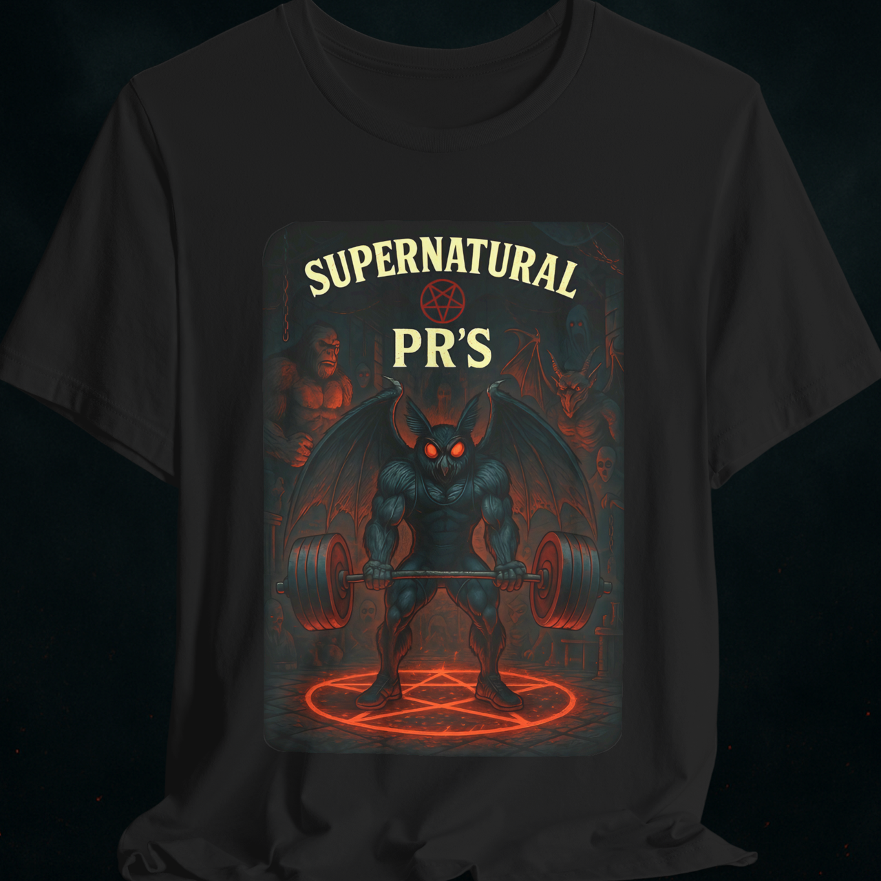Mothman Barbell Curl - Cryptid Collection