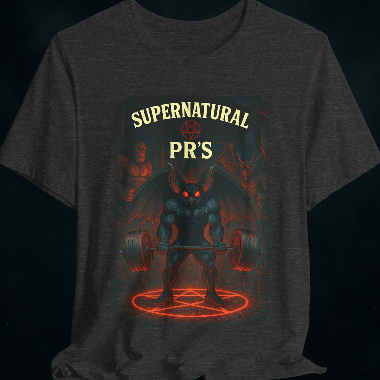 Mothman Barbell Curl - Cryptid Collection