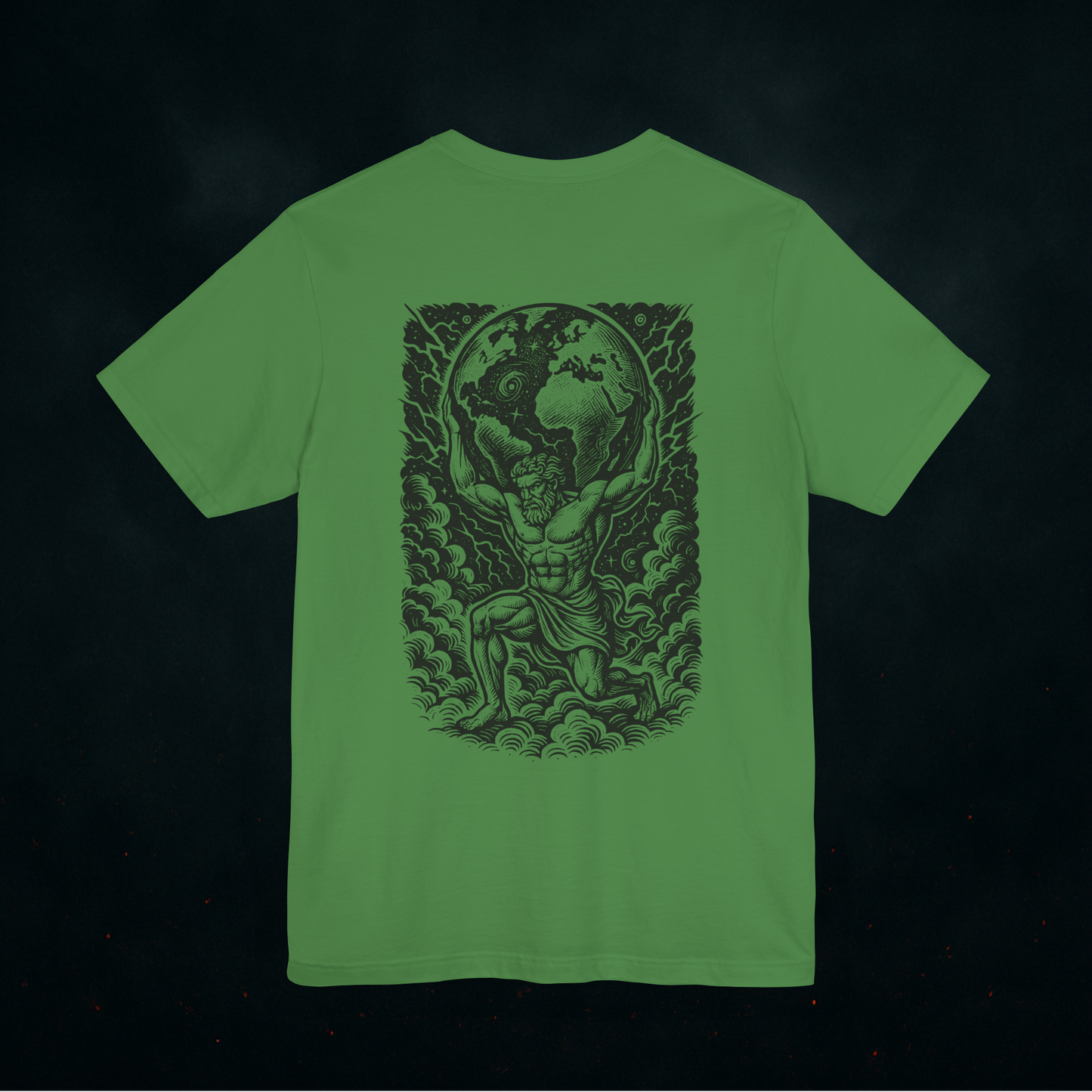 Atlas Shrugged - Mythic Strength Lineart Tee