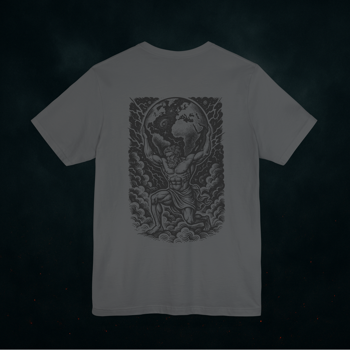 Atlas Shrugged - Mythic Strength Lineart Tee