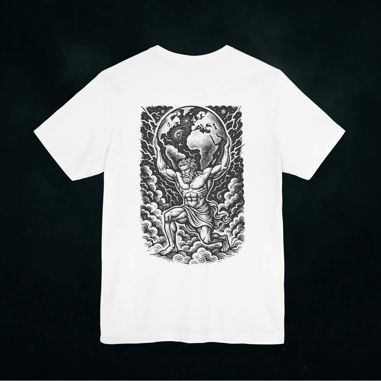 Atlas Shrugged - Mythic Strength Lineart Tee