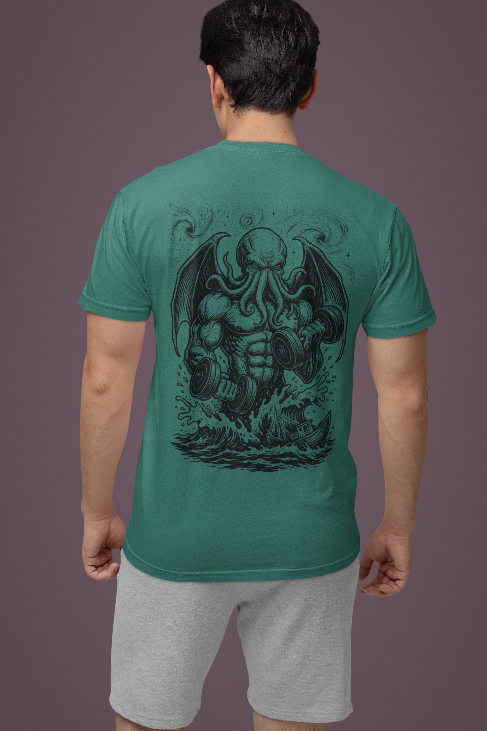 Cthulhu Curls - Pocket Shirt