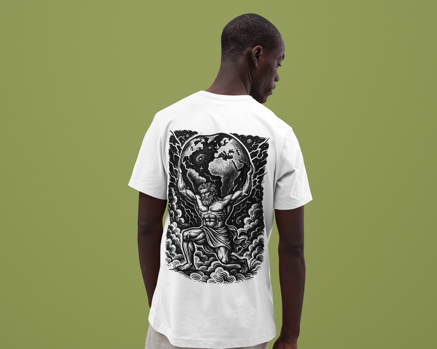 Atlas Shrugged - Mythic Strength Lineart Tee