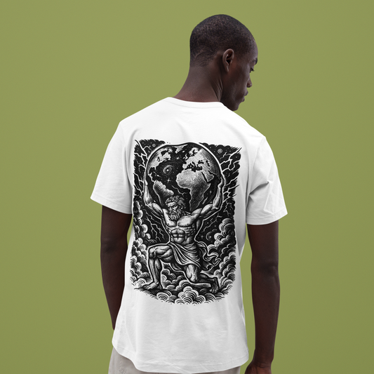 Atlas Shrugged - Mythic Strength Lineart Tee