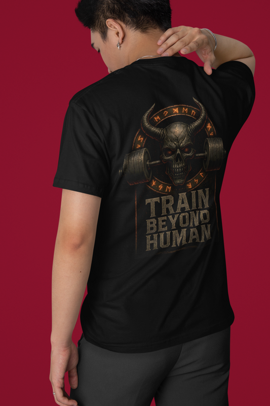 Train Beyond Human Tee - Pocket Shirt
