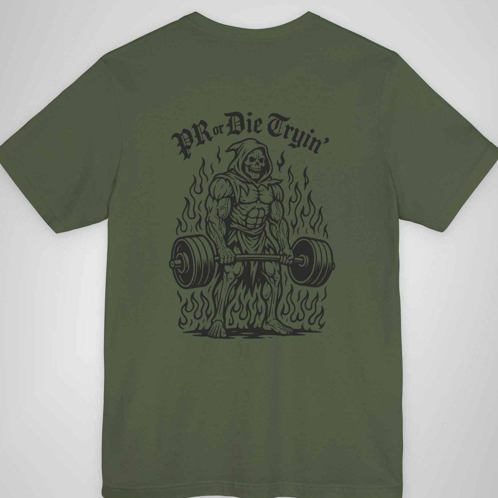 PR or Die Tryin’ - Grim Reaper Deadlift Tee