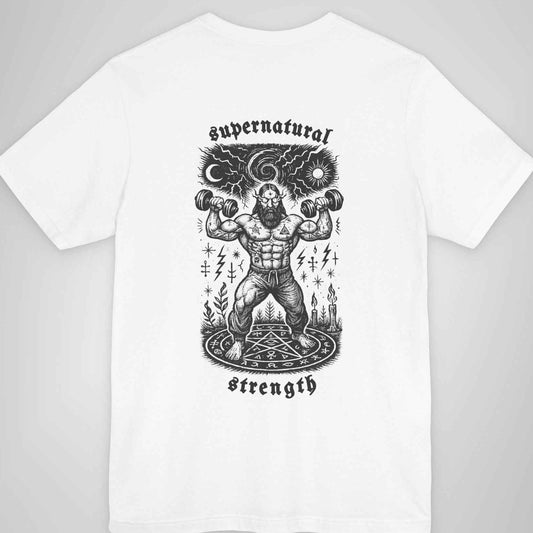Rasputin's Wrath – Occult Line Art Workout Graphic Tee